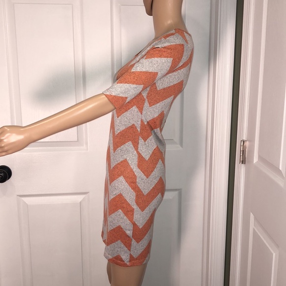 rue 21 Orange/Grey Dress. NWT. M - Picture 3 of 8